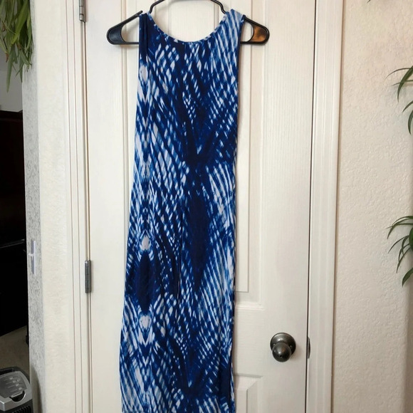 Blue and White BodyCon Dress Size XS - Picture 4 of 5
